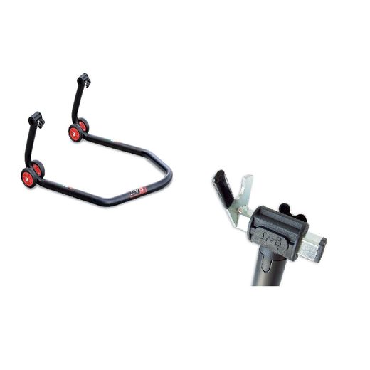 Rear low stand LV8 DIAVOL E620DL+E620/08C with V fork cursors kit
