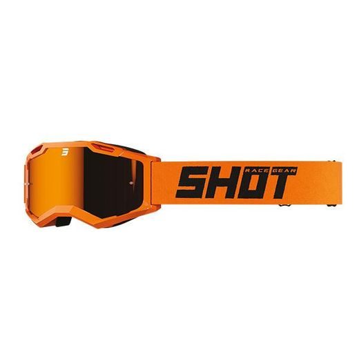 Goggles SHOT ASSAULT 2.0 SOLID IRIDUM A06-29OD-F05 neon orange glossy