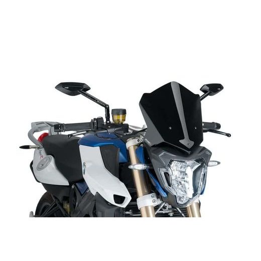 Windshield PUIG NEW GEN. SPORT 7650N črna