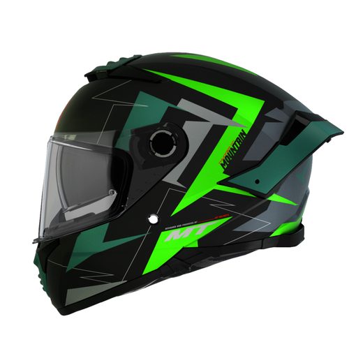 Helmet MT Helmets THUNDER 4 SV MOUNTAIN B6 MATT FLUOR GREEN XL
