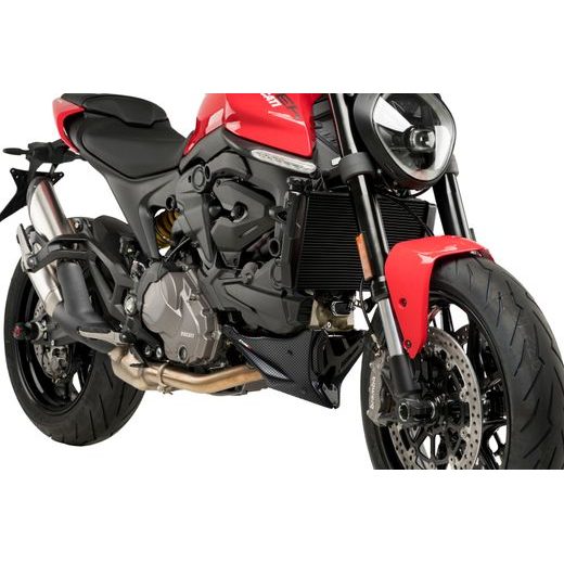 Engine spoiler PUIG 20714C carbon look
