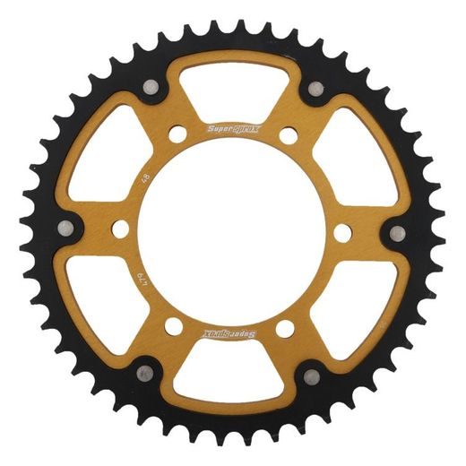 Rear sprocket SUPERSPROX STEALTH RST-479:48-GLD zlata 48T, 530