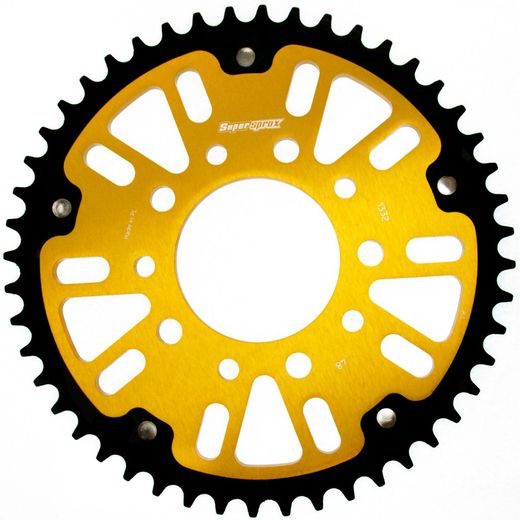 Rear sprocket SUPERSPROX STEALTH RST-1332:48-GLD zlata 48T, 525