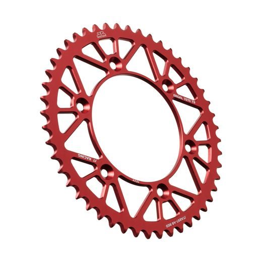 Aluminijasti zadnji verižnik (zobnik) JT JTA 897-48RED 48T, 520 Rdeč