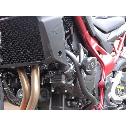 Engine guards RDMOTO CF166KDSL01K Črn (with protectors)