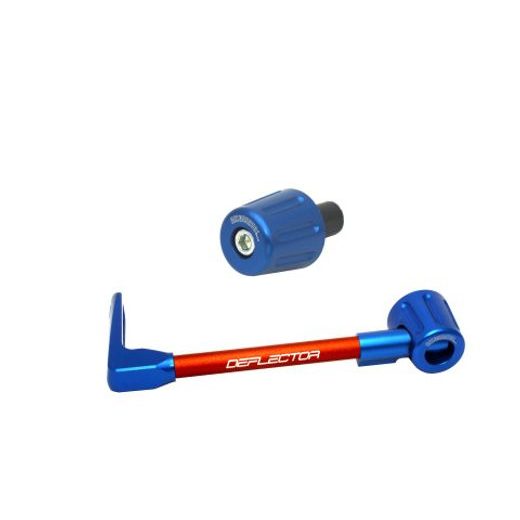 Lever guard in aluminium + right end ACCOSSATO DE005 with orange hose and joint levi