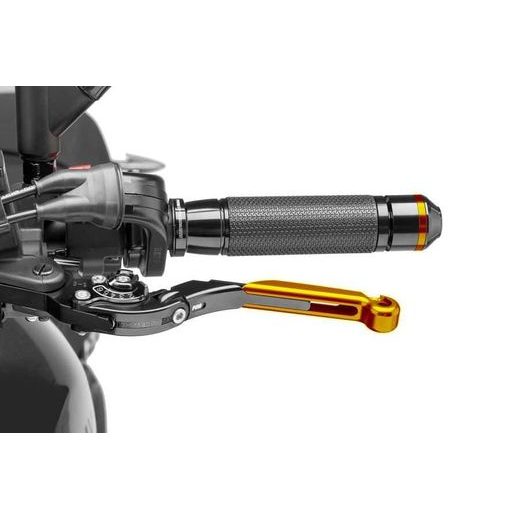 Clutch lever without adapter PUIG 29ONN raztegljiva poklopna (extendable folding) gold/black