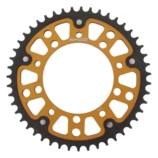 Zadnji verižnik (zobnik) SUPERSPROX STEALTH RST-1797:47-GLD zlata 47T, 530
