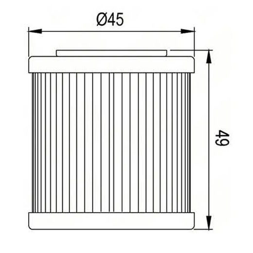 Oljni filter CHAMPION COF082 100609435