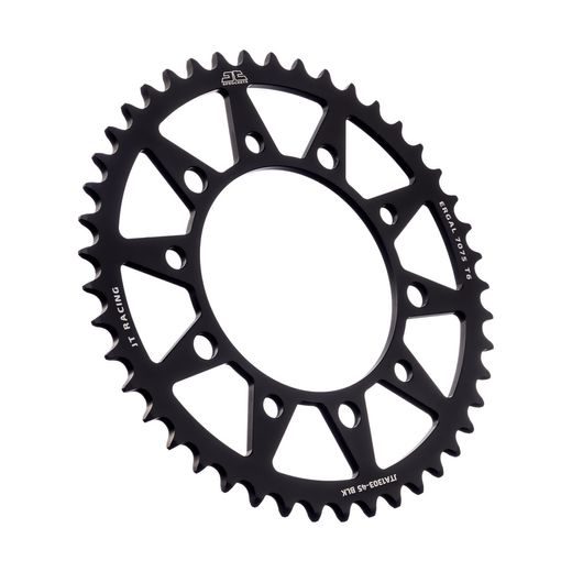Aluminijasti zadnji verižnik (zobnik) JT JTA 1303-45BLK 45T, 520 Črn