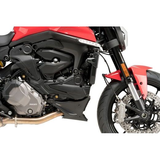 Engine spoiler PUIG 20714J matt black