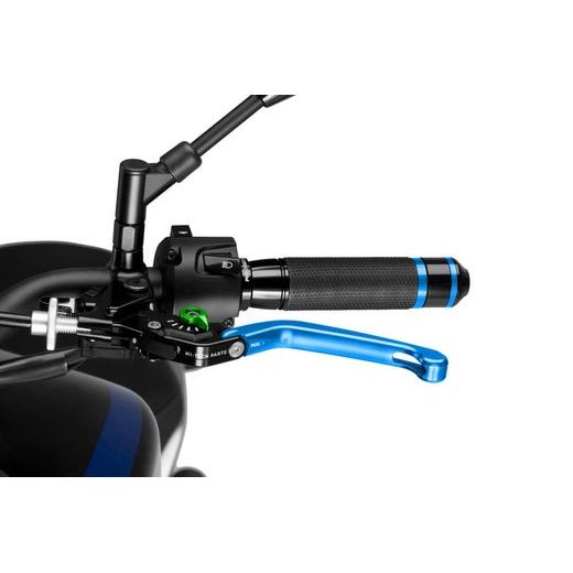 Clutch lever without adapter PUIG 3.0 210AV poklopna (foldable) blue/green