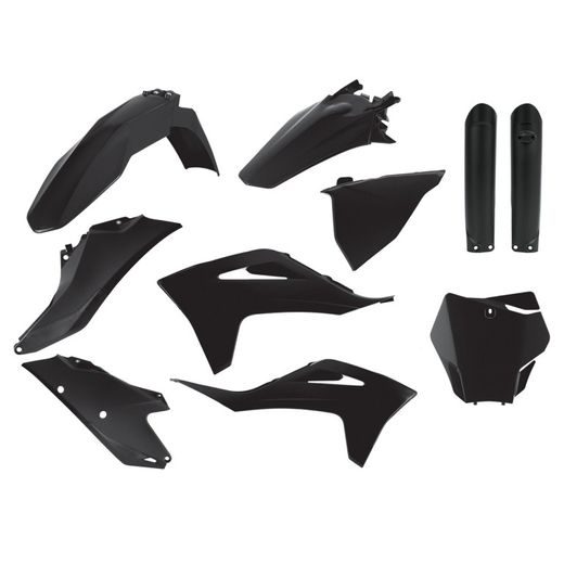 Set plastik POLISPORT 91066 Črn