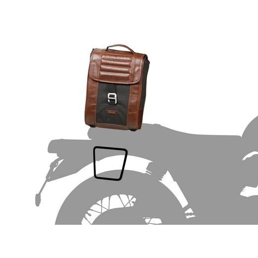 Side bag SHAD CAFE RACER SR38 X0SR38 10l Brown