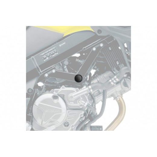 Chassis cap covers PUIG 3893N črna