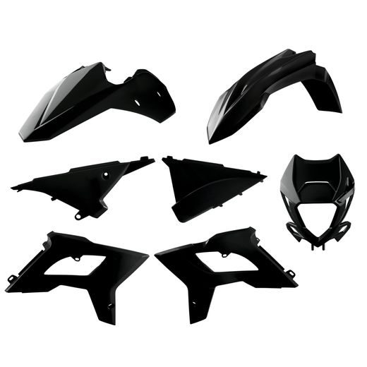 Set plastik POLISPORT 91087 restyling Črn