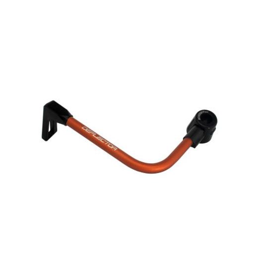 Lever guard ACCOSSATO DE002 with orange hose and joint left, aluminium