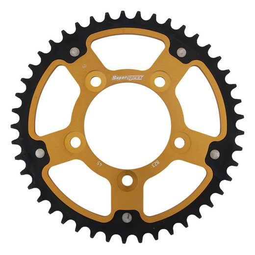 Zadnji verižnik (zobnik) SUPERSPROX STEALTH RST-823:45-GLD zlata 45T, 520