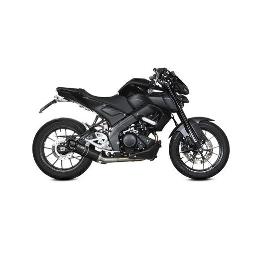 Celoten izpušni sistem 1x1 STORM GP Y.067.LXSBC Black with carbon cap