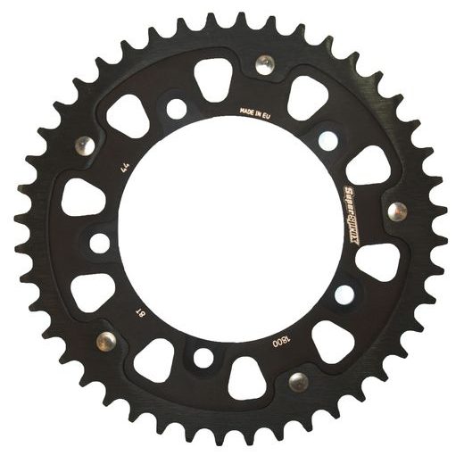 Zadnji verižnik (zobnik) SUPERSPROX STEALTH RST-1800:44-BLK črna 44T, 530