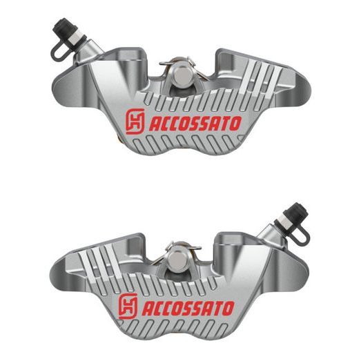 Radial brake caliper ACCOSSATO PZ014 for MiniGp, Pitbike and Scooters