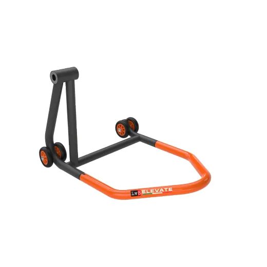 Left single arm stand LV8 E630L.KO without pin black/orange