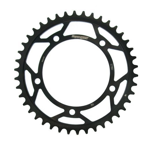 Zadnji verižnik (zobnik) SUPERSPROX RFE-1792:42-BLK črna 42T, 525