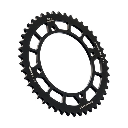 Aluminijasti zadnji verižnik (zobnik) JT JTA 1465-46BLK 46T, 420 Črn
