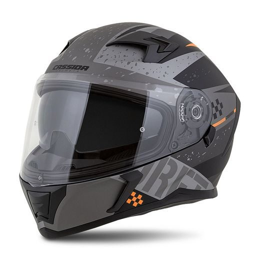 Integralna čelada CASSIDA INTEGRAL 3.0 DRFT matt grey /black /orange XS