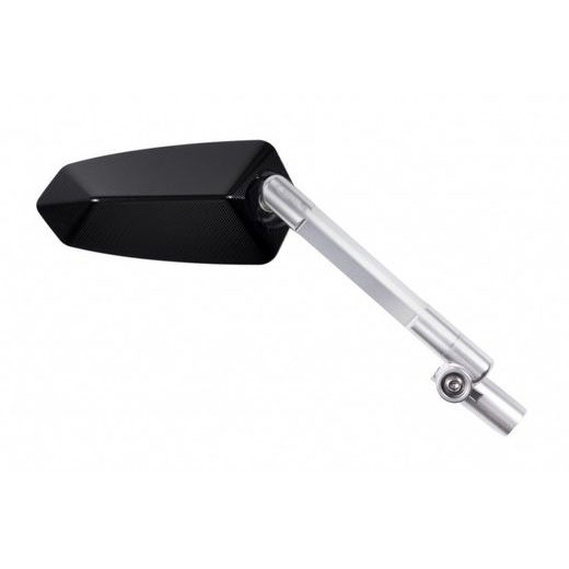 Vzvratno ogledalo PUIG F1.1. 017ND black / anodized aluminium right (including adapter)