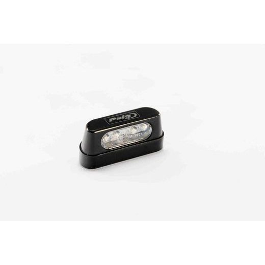 Licence support light PUIG 4645N črna alu with LEDs