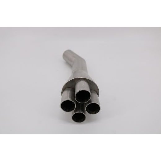 Povezovalna cev za izpuh GPR CAFÉ RACER 4in1 CAFE.COL.1 Brushed Stainless steel