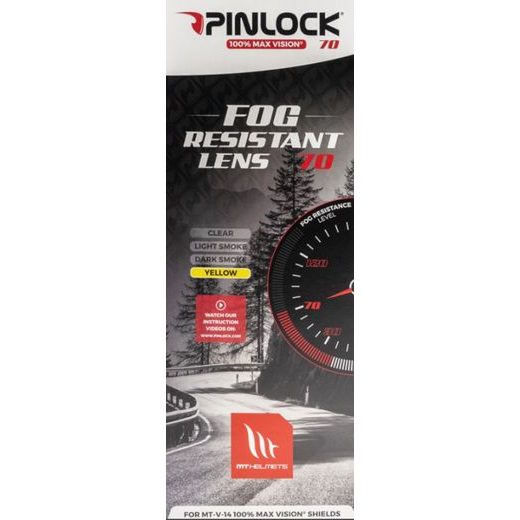 Lens Pinlock MT Helmets ACCESORIOS