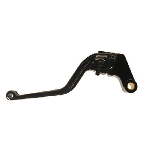 Clutch Lever ACCOSSATO ESB22 fixed CNC-worked aluminium, black