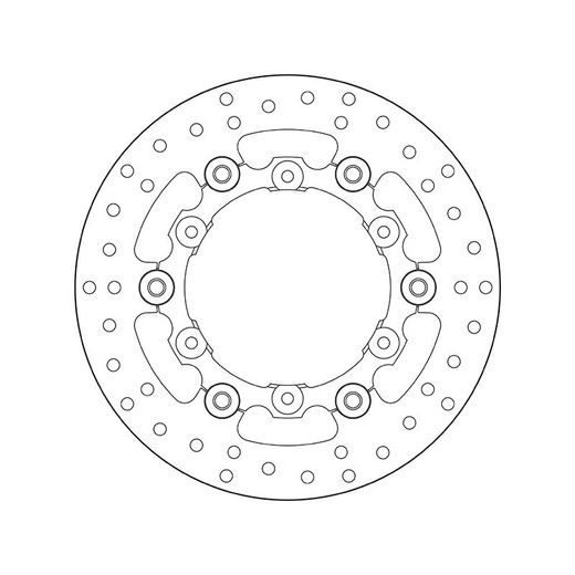 Zavorni disk BREMBO 78B408A9 floating