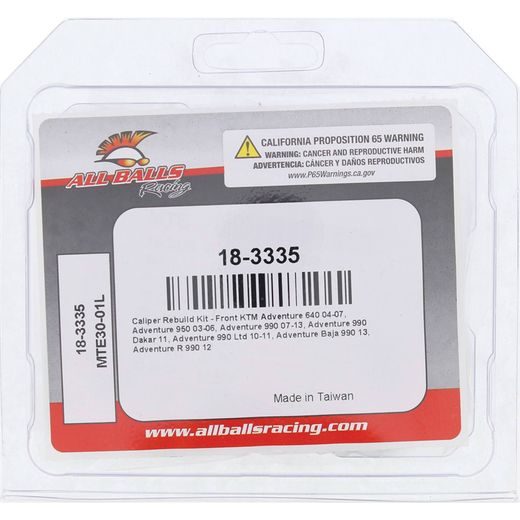 Caliper Rebuild Kit All Balls Racing 18-3335