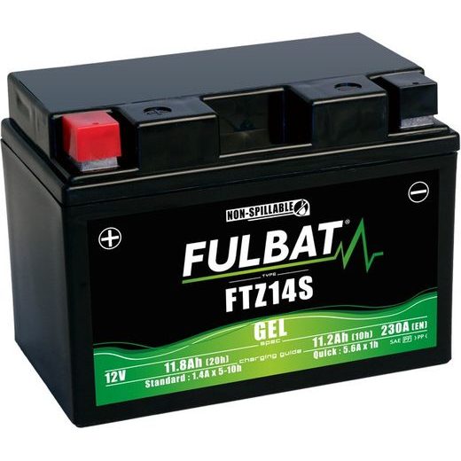 Gelski akumulator FULBAT FTZ14S (YTZ14S)