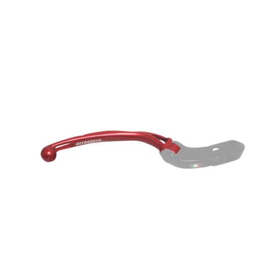 Only Spare handle folding radial brake ACCOSSATO LV026 for ACCOSSATO and BREMBO brake master cylinder rdeč