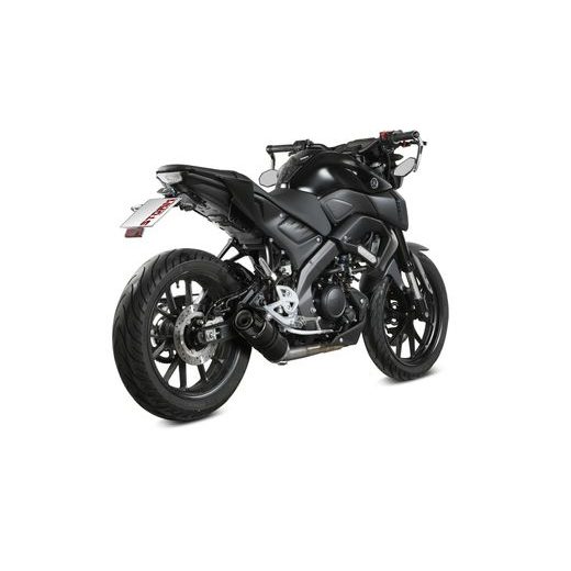 Celoten izpušni sistem 1x1 STORM GP Y.067.LXSBC Black with carbon cap