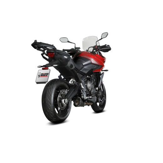 Full exhaust system 3x1 MIVV DELTA RACE T.022.LDRB Črn