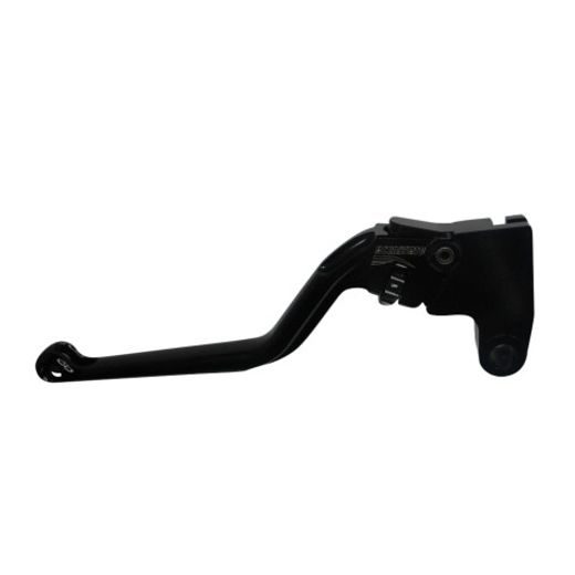 Clutch Lever ACCOSSATO EST333 fixed CNC-worked aluminium, black