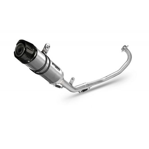 Celoten izpušni sistem 1x1 STORM GP Y.047.LXSC Stainless Steel with carbon cap