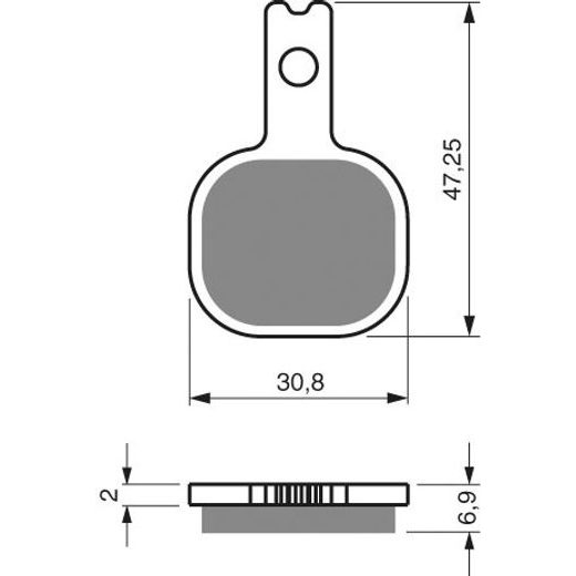 Zavorne obloge GOLDFREN 368 S3