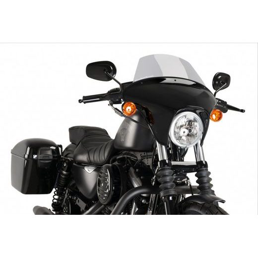 Windscreen PUIG BATWING SML 21054H smoke dolga (long)