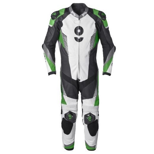 1 piece Leather Suit GMS GRC-1 ZG71000 black-white-green 58H
