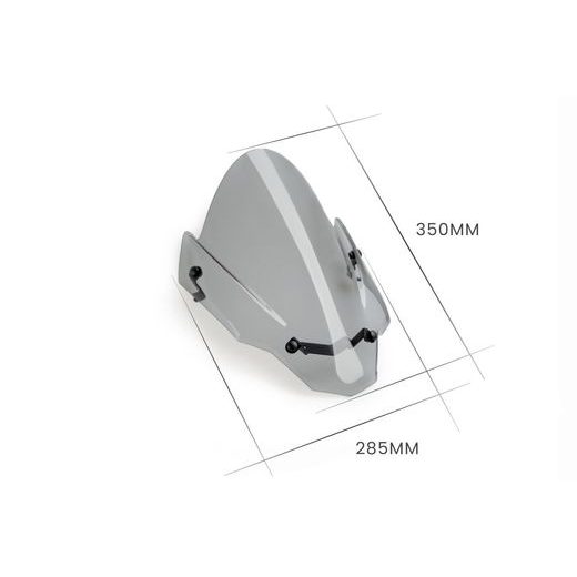 Windscreen PUIG Z-RACING 20794H smoke