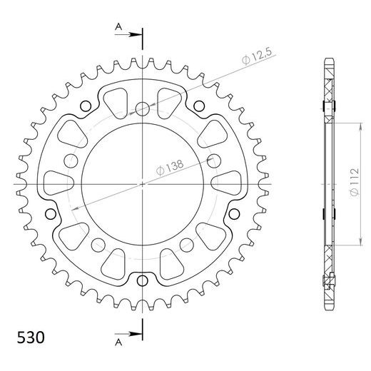 Verižni set EK - Črn chain 530 MVXZ, X-ring (X, NX, QX, XS), CHK front sprocket JT CHK rubber cushioned, CHK rear sprocket SUPERSPROX STEALTH za HONDA CBR 1100 XX Super Blackbird 1997-2007