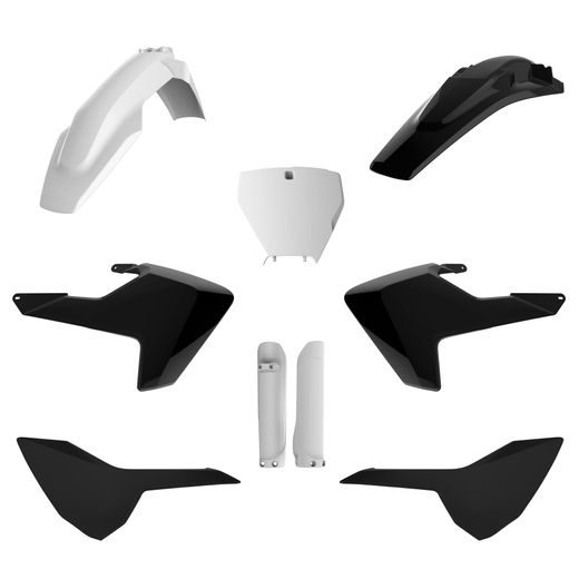 Set plastik POLISPORT 91502 White/Black