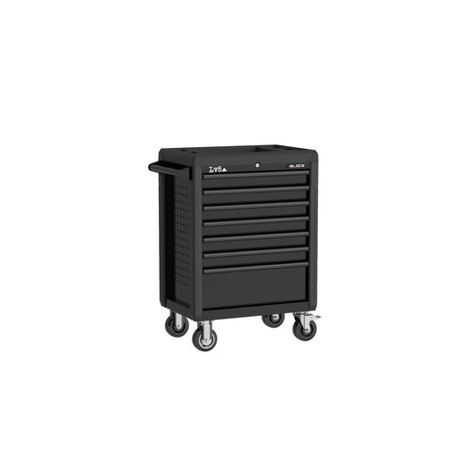 Tool storage trolley LV8 EVKT82 with 7 drawers with lock key