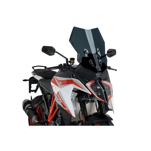 Windscreen PUIG TOURING 3564F dark smoke